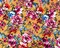Yellow-Multi Poly Stretch Spandex Floral Print DB Jersey Knit Fabric By the Yard